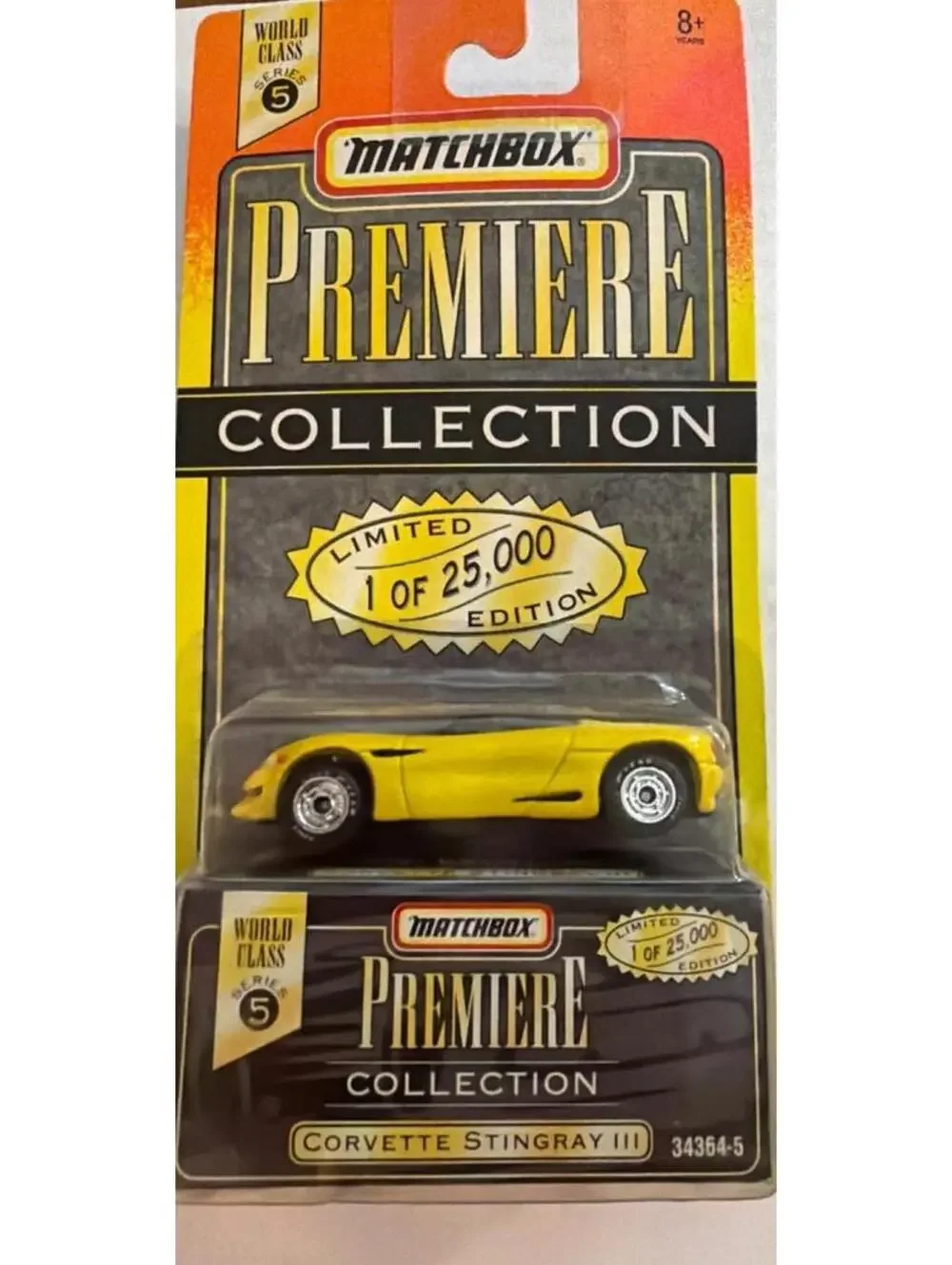 Matchbox Premiere Collection Corvette Stingray III Limited Edition 1 Of 25000 Di